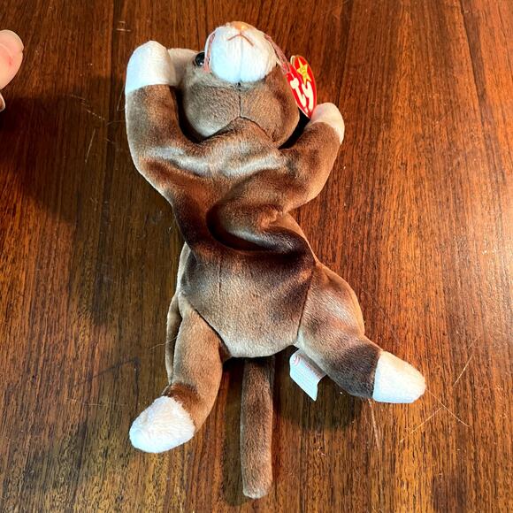 Ty Original Beanie Baby Pounce 1997 Aug 28 cat kitty retired - Picture 8 of 9